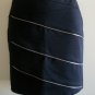 4 - ABS Allen Schwartz Zipper Mini Skirt in Black