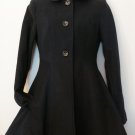 XS- Navy Blue Circle Dress Coat