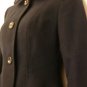 XS- Navy Blue Circle Dress Coat