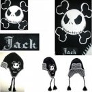 Disney Nightmare Before Christmas Jack Skellington Beanie Hat Aviator Trapper