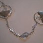 Moon Shaped Silver Necklace