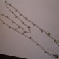 Silver Lariat Necklace