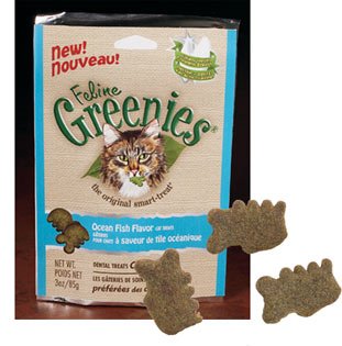 Feline Greenies! Ocean Fish Flavor 3 oz