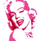 Marilyn Monroe Grey Pop Art Painting on Canvas Free Shipping 12"x16"-031