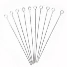 Eyepin Silver plated x 50 Jewellery Findings 40mm Legth