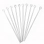 Eyepin Silver plated x 50 Jewellery Findings 40mm Legth