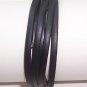Free Shipping B002 New BLK Leather Bracelet Unisex Surfer Wristband
