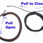 Free Shipping B002 New BLK Leather Bracelet Unisex Surfer Wristband