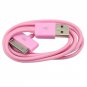 97.5cm USB Data SYNC Charger Cable Cord for iPod iPhone 4 3GS Pink