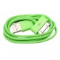 97.5cm USB Data SYNC Charger Cable Cord for iPod iPhone 4 3GS Green