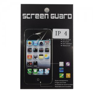 Clear Transparent Screen Protector for Apple iPhone 4G