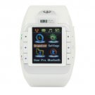 N388 Tri Band Voice Dialing Watch Phone with Camera White