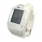 N388 Tri Band Voice Dialing Watch Phone with Camera White