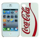 Coca Cola White Pattern Iphone 4 / 4s Protective Case great for Gift item