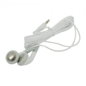 White NEW Headphone/Earbud/Earphone For Apple iPod, iPhone, PC, CD/MP3/MP4