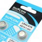 10pcs LR44/A76 Alkaline Cell Coin Button Battery