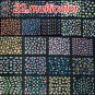 New 50 Sheets 3D Design Nail Art Sticker Tip Decal Manicure