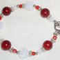 Opal and Glass Bracelet