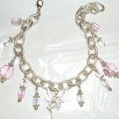 Pink flower fairys Favorite Bracelet
