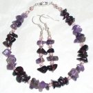 Amethyst Garden Fairies Gemstone Bracelet