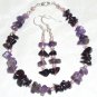 Amethyst Garden Fairies Gemstone Bracelet