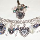 Fairies Charm Bracelet with Swarovski Crystals