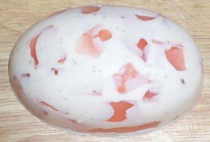 Vanilla Raspberry Creme 8oz. soap Goats milk