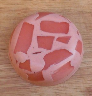 Creme Raspberry  Goats Milk Soap