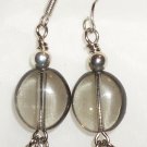Swarovski Glass and Silver Earrings