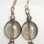 Swarovski Glass and Silver Earrings