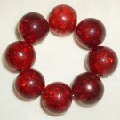 Red Glass Beads