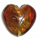 Handcrafted Lampwork Gass Heart