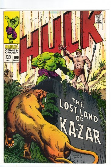 Hulk # 109 NM- to NM