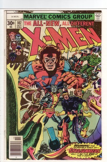 X-Men # 107 VF/NM to NM-