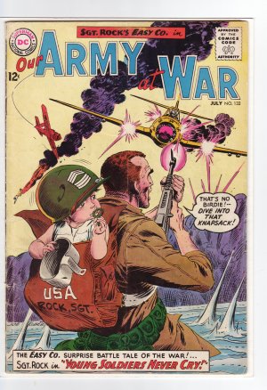 Our Army at War # 132 VG/FN to FN-