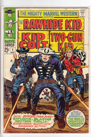 Mighty Marvel Western # 1  VG/FN to FN-