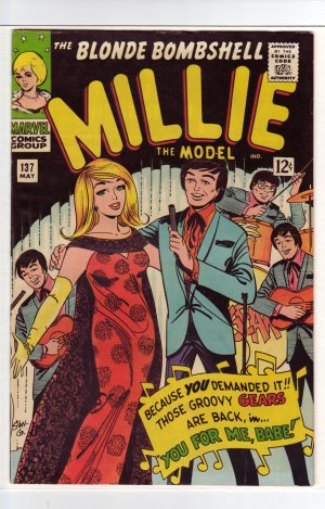 Millie the Model # 137  VF/NM to NM-