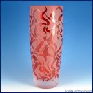 Ruby Fire II Leaded Crystal Vase