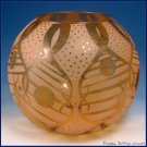 Vesuvian Orb Large Handblown Vase