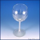 Wildflower Etched Wine Glass