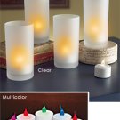 LED Flickering Tea Lights - set of 5
