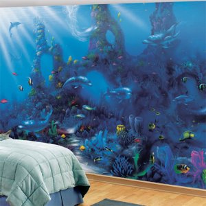 Dolphin Wall Mural