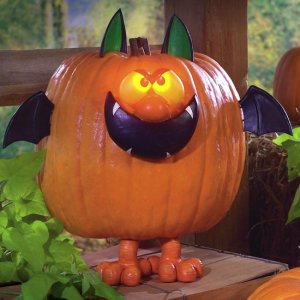 Lighted Pumpkin Decorating Kits -Bats
