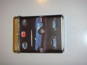 Mini cooper cigarette case