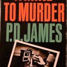 A Mind to Murder P D James 1974 Paperback