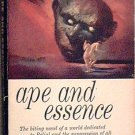 Ape and Essence Aldous Huxley 1958 Paperback