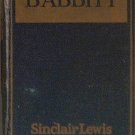 Babbitt Sinclair Lewis 1924 Photoplay Edition Hard Cover