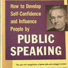 Public Speaking Dale Carnegie 1964 Paperback