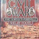 The Civil War Volume 1 Shelby Foote 1986 Soft Cover