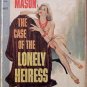 The Case Of The Lonely Heiress Erle Stanley Gardner 1960 Paperback